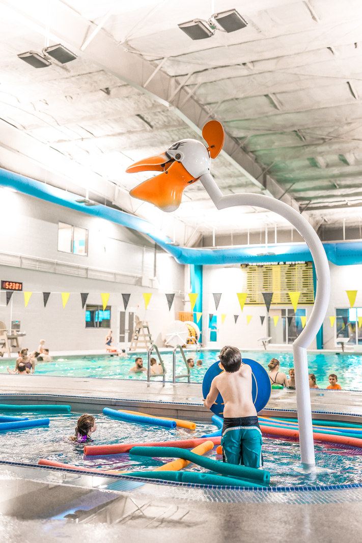 The PACC aquatics center leisure pool